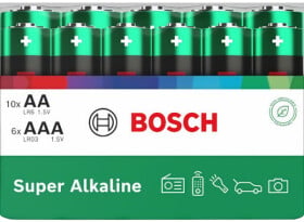 Батарейка Bosch Super Alkaline 8594162800247 AA + AAA 1,5 V 16 шт