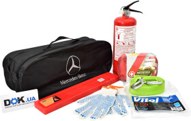 Набор автомобилиста Poputchik 01-066-l черный Mercedes-Benz