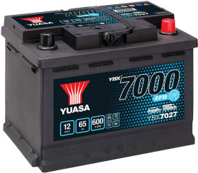 Аккумулятор Yuasa 6 CT-65-R EFB Start Stop YBX7027