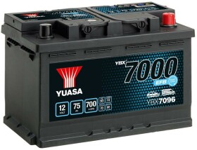 Аккумулятор Yuasa 6 CT-75-R EFB Start Stop YBX7096