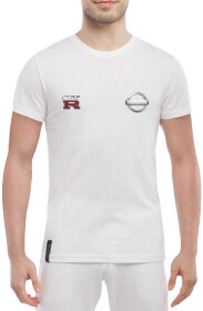 Футболка чоловіча Globuspioner класична Nissan GTR біла принт спереду