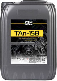 Трансмиссионное масло KSM Protec ТАп-15В GL-3 минеральное
