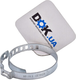 Хомут Oetiker 10900018 с зажимным замком 36-46 мм сталь оцинкованная W1 1 шт