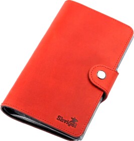 Визитница Shvigel 13907 цвет красный