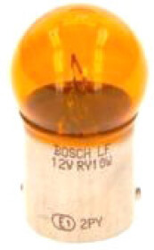 Автолампа Bosch RY10W BAU15s 10 W оранжевая 1987302278