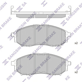 Тормозные колодки Hi-Q SP1249