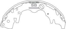 Тормозные колодки Hi-Q SA141