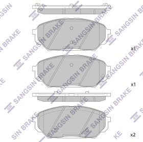 Тормозные колодки Hi-Q SP1203