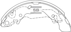 Тормозные колодки Hi-Q SA062
