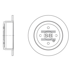 Гальмівний диск Hi-Q SD3013