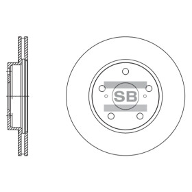 Тормозной диск Hi-Q SD4604