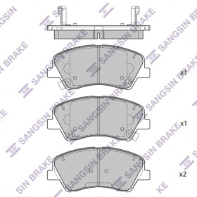 Тормозные колодки Hi-Q SP1901