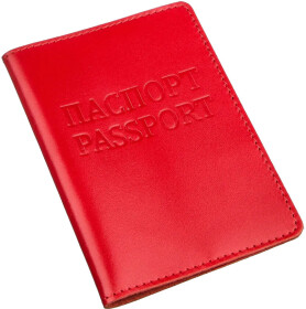 Обкладинка для паспорта Shvigel 13975 колір червоний
