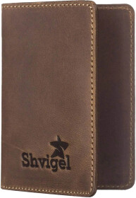 Картхолдер Shvigel 16146 колір коричневий