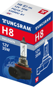 Автолампа Tungsram Standart H8 PGJ19-1 35 W прозрачная 53090U