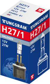Автолампа Tungsram Standard H27W/1 PG13 27 W прозрачная 54480u