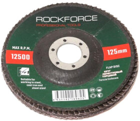 Круг пелюстковий Rockforce RF-FD540M P40 125 мм