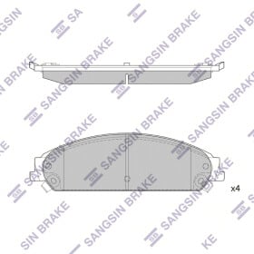 SP1509 Hi-Q Гальмівні колодки