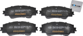 Тормозные колодки Nisshinbo NP1019