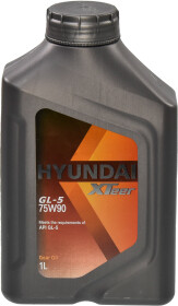 Трансмиссионное масло Hyundai XTeer GL-5 75W-90 синтетическое