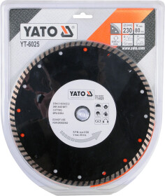 Круг отрезной Yato YT-6025 230 мм