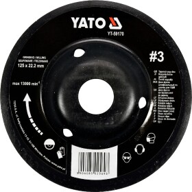 Круг шлифовальный Yato YT-59170 по дереву