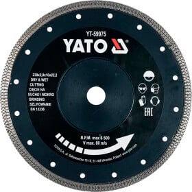 Круг відрізний Yato YT-59975 230 мм