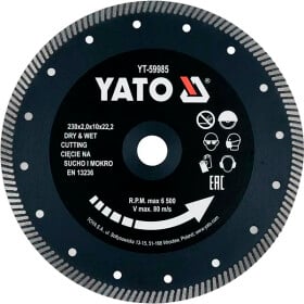 Круг відрізний Yato YT-59985 230 мм