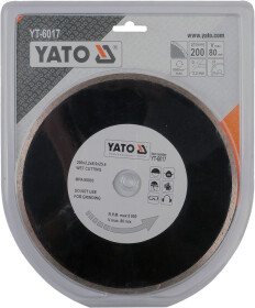 Круг відрізний Yato YT-6017 200 мм