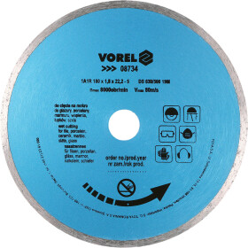 Круг відрізний Vorel 8735 230 мм