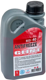 Готовий антифриз Glint червоний -32 °C