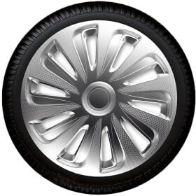 Комплект колпаков на колеса Argo Caliber Carbon цвет серый