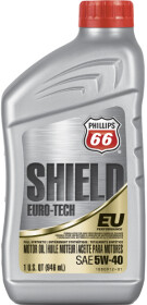 Моторное масло Phillips 66 Shield Euro-Tech 5W-40 синтетическое