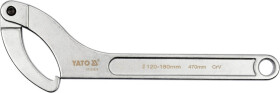 Ключ шліцьовий Yato  I-подібний 120-180 мм з шарніром