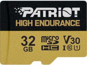 Карта памяти Patriot High Endurance microSDHC 32 ГБ