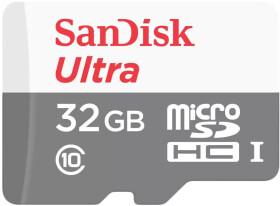 Карта памяти SanDisk Ultra Light microSDHC 32 ГБ с SD-адаптером