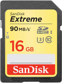 Карта пам’яті SanDisk Extreme SDHC 16 ГБ