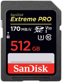 Карта памяти SanDisk Extreme PRO SDXC 512 ГБ