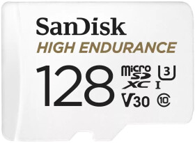 Карта пам’яті SanDisk High Endurance microSDXC 128 ГБ з SD-адаптером
