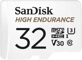 Карта памяти SanDisk High Endurance microSDHC 32 ГБ с SD-адаптером