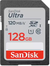 Карта памяти SanDisk Ultra SDXC 128 ГБ