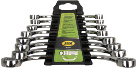 Набір ключів накидних JBM 52451 6x7-20x22 мм 8 шт