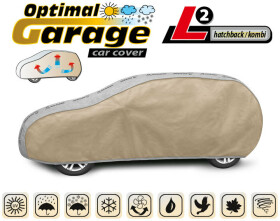 Автомобільний тент Kegel Optimal Garage 5-4316-241-2092 сірий + бежевий