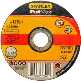 Круг отрезной Stanley FatMax STA32607-QZ 125 мм