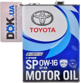 Моторное масло Toyota SP 0W-16 синтетическое