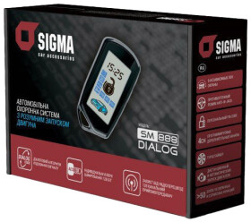 Двусторонняя сигнализация Sigma Car Accessories SM888 CAN Dialog