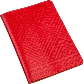 Обложка для паспорта Shvigel 13972 красный
