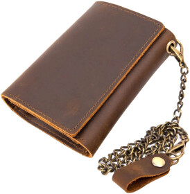 Портмоне-органайзер Vintage 20439 без логотипа авто колір коричневий