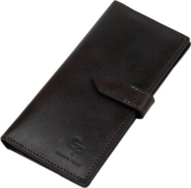 Портмоне-органайзер Grande Pelle 11517 без логотипа авто цвет коричневый