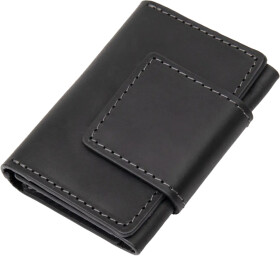 Визитница Grande Pelle 11496 цвет чёрный без логотипа